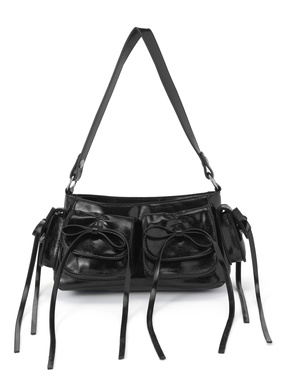 リボンポケットワンハンドルバッグ