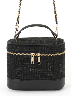 2Wayツイードバニティバッグ