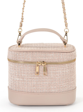 2Wayツイードバニティバッグ