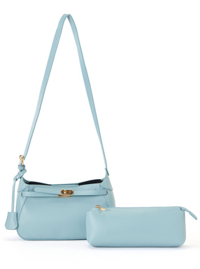 ポーチ付きショルダーバッグ