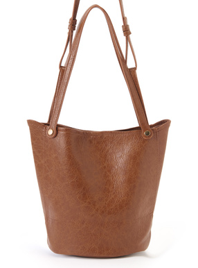 2Wayレザーバケツバッグ