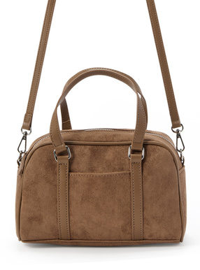 2Wayスエードミニボストンバッグ