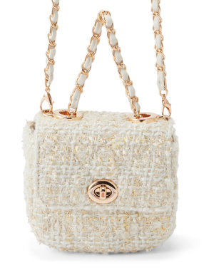 ツイードミニショルダーバッグ