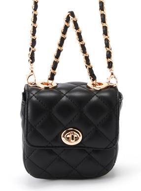 キルティングミニショルダーバッグ