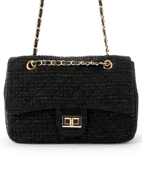 2Wayツイードショルダーバッグ