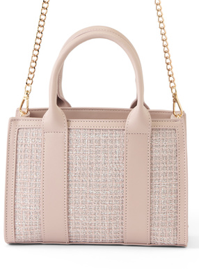 2Wayツイードミニトートバッグ