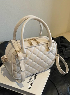 2Wayキルティングミニハンドバッグ