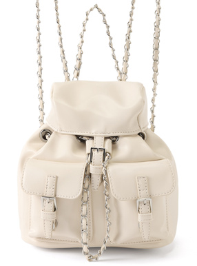 ダブルポケットチェーンショルダーミニリュック