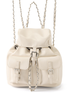 ダブルポケットチェーンショルダーミニリュック