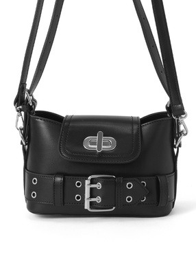 2Wayベルトデザインミニショルダーバッグ