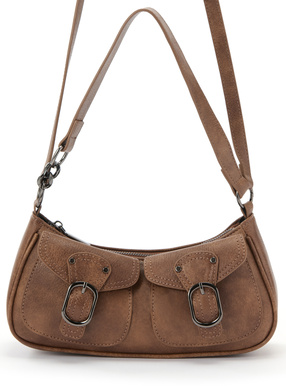 2Wayダブルポケットショルダーバッグ