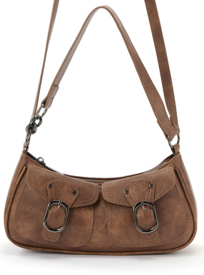 2Wayダブルポケットショルダーバッグ