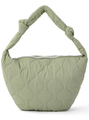 キルティングノットハンドルバッグ