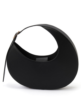 レザーラウンドバッグ