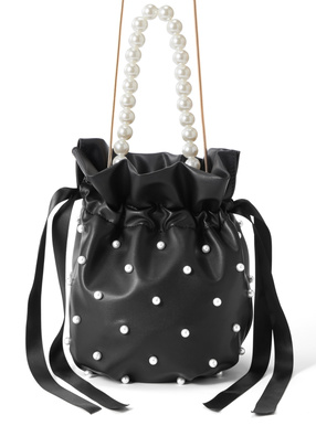 2wayパール巾着バッグ