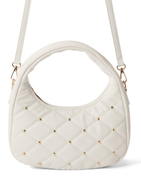 2Wayキルティングスタッズショルダーバッグ