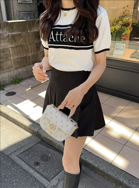 2Wayパールロゴミニバッグ