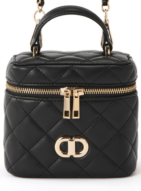 2Wayキルティングバニティバッグ