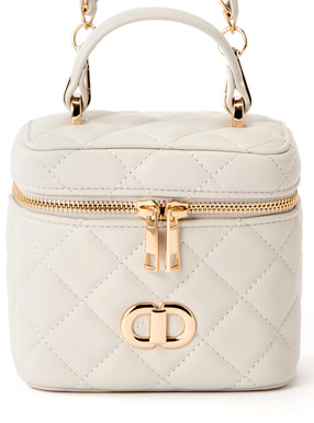 2Wayキルティングバニティバッグ