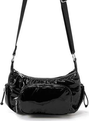 ジップポケットショルダーバッグ