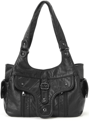 レザーショルダーバッグ