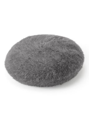 シャギーニットベレー帽