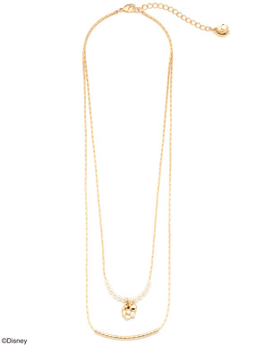 GRL　ディズニープリンセスシリーズ　白雪姫／2連ネックレス