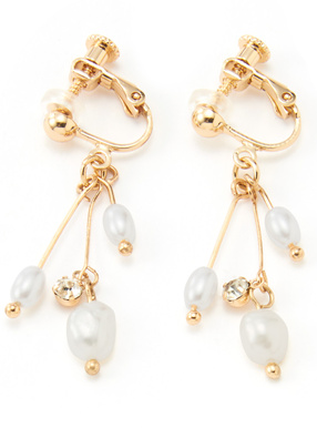 パールビジューイヤリング