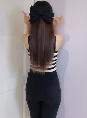 ツイードリボンヘアバレッタ