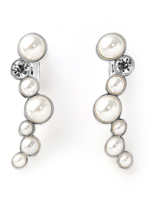 パールビジューイヤリング