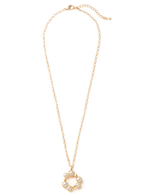 パールサークルネックレス