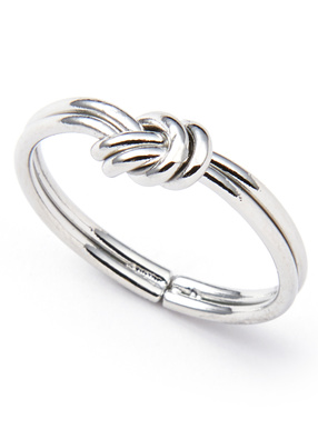 ステンレスノットリング