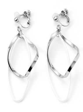 ニュアンスフープイヤリング