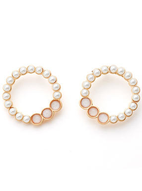 パールサークルピアス