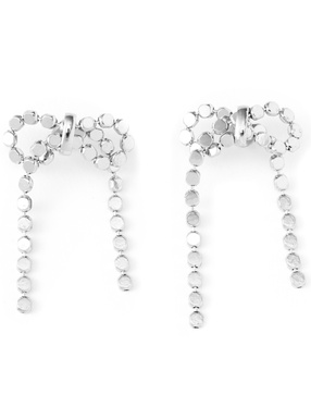 リボンチェーンピアス