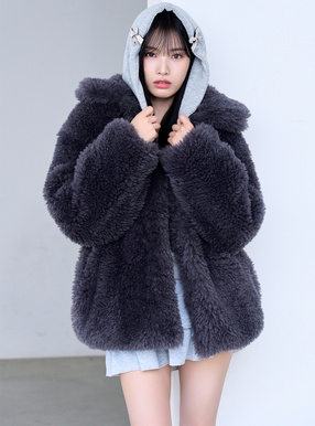 ビジューリボンヘアクリップ2点セット