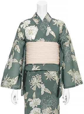 芍薬浴衣セット