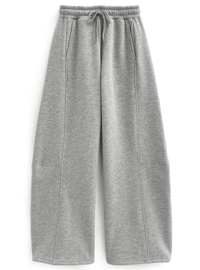 2Wayカーブスウェットワイドパンツ