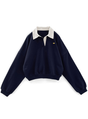 配色カラースウェットトップス