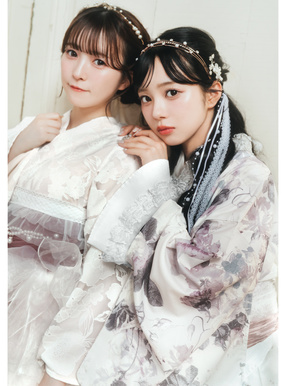 パールレースリボンヘアクリップ