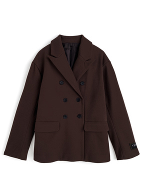 フェイクウールダブルボタンジャケット