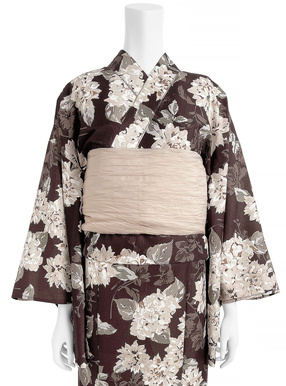 3点セット2Wayダリア柄セパレート浴衣