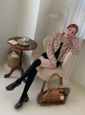 ローズモチーフメッシュジャケット