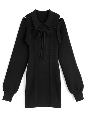 ボレロ×ノースリーブミニワンピースアンサンブル