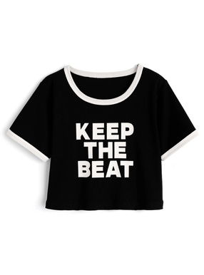 フロッキーロゴリンガーTシャツ