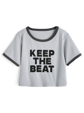 フロッキーロゴリンガーTシャツ