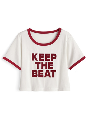 フロッキーロゴリンガーTシャツ