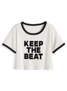 フロッキーロゴリンガーTシャツ