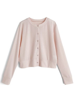 UVカットクルーネックカーディガン