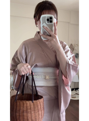 ビジュースクエアプレートパールベルト
